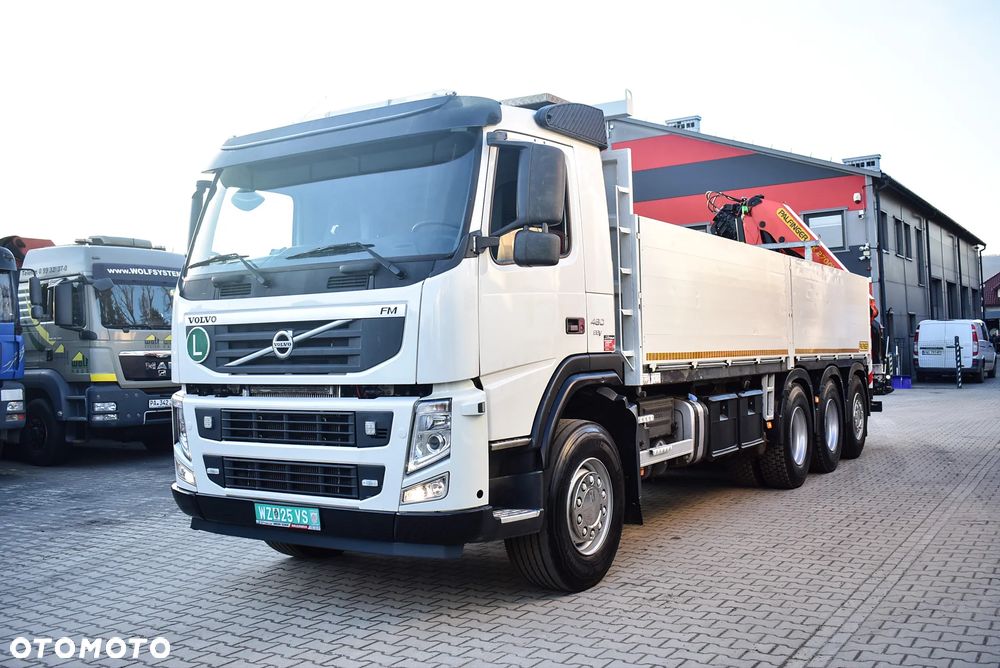 Volvo FM 420 EEV 8x4 Tridem/ Skrzynia 7.30m. + Palfinger PK 27001 EH / Pilot/ 22 m. / 5 i 6 Funkcja/ Rotator / Sprowadzony z Austrii ! - 23