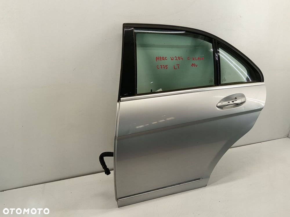 DRZWI LEWE TYŁ TYLNE MERCEDES C-KLASA W204 07-11 C775 - 3