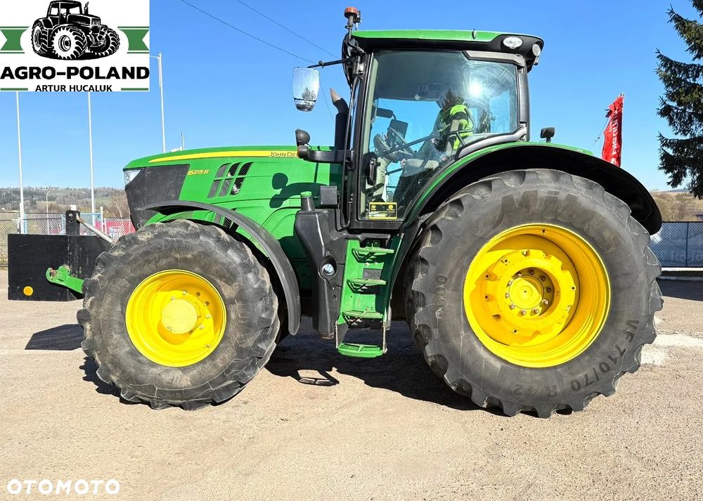 John Deere 6215 R - 2015 ROK - 50 KM/H - TUZ - 2