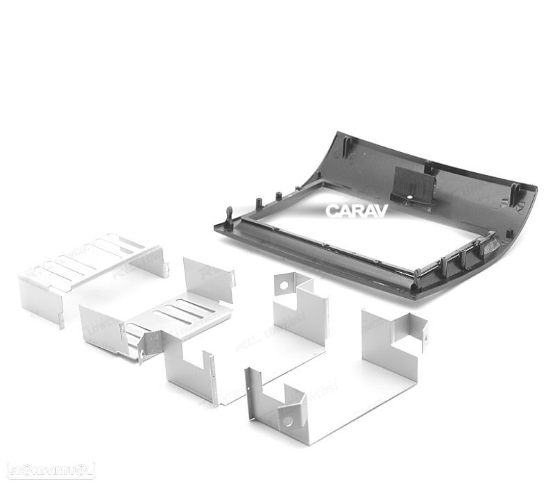 MOLDURA ADAPTADOR PRETO BRIHLO PARA RADIO 2-DIN PARA CITROEN JUMPER PEUGEOT BOXER FIAT DUCATO - 5