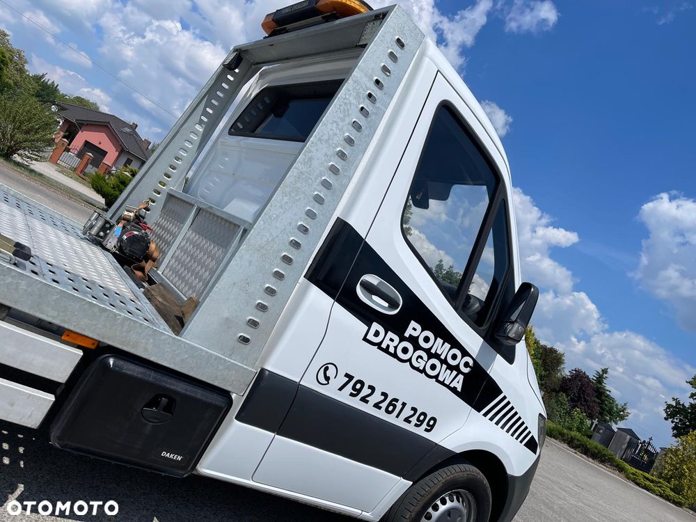 Mercedes-Benz Sprinter W907 2.2 CDI 163 Km Automat 7G-Tronic 2020 ROK Klima Led Hak Najazd 4.60 M Super stan Gotowy do Pracy Bardzo ładny - 24