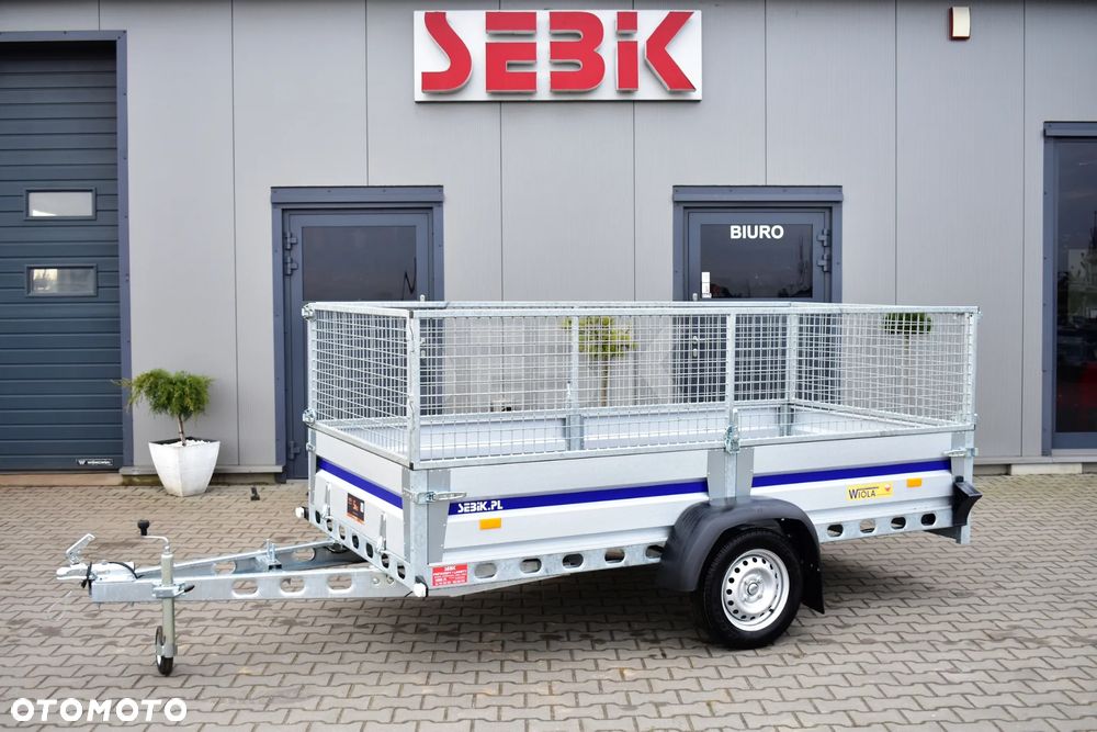 Wiola Mocna spawana przyczepa WIOLA KUJAWIAK 204 x 122 DMC 750 kg. - 16