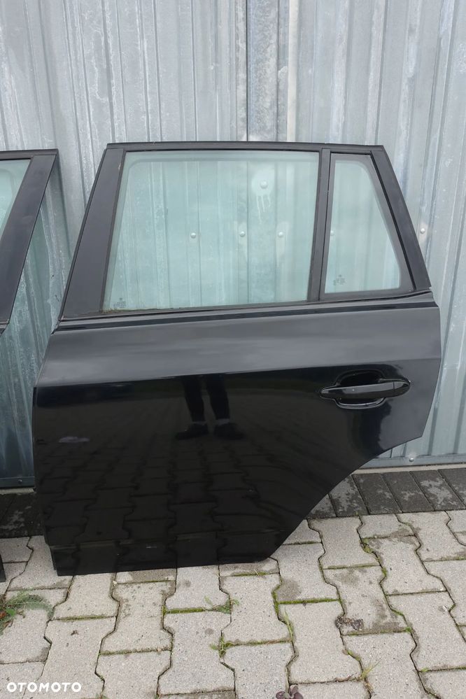 DRZWI LEWY PRZÓD TYŁ BMW E83 X3 SCHWARZ 2 - 7