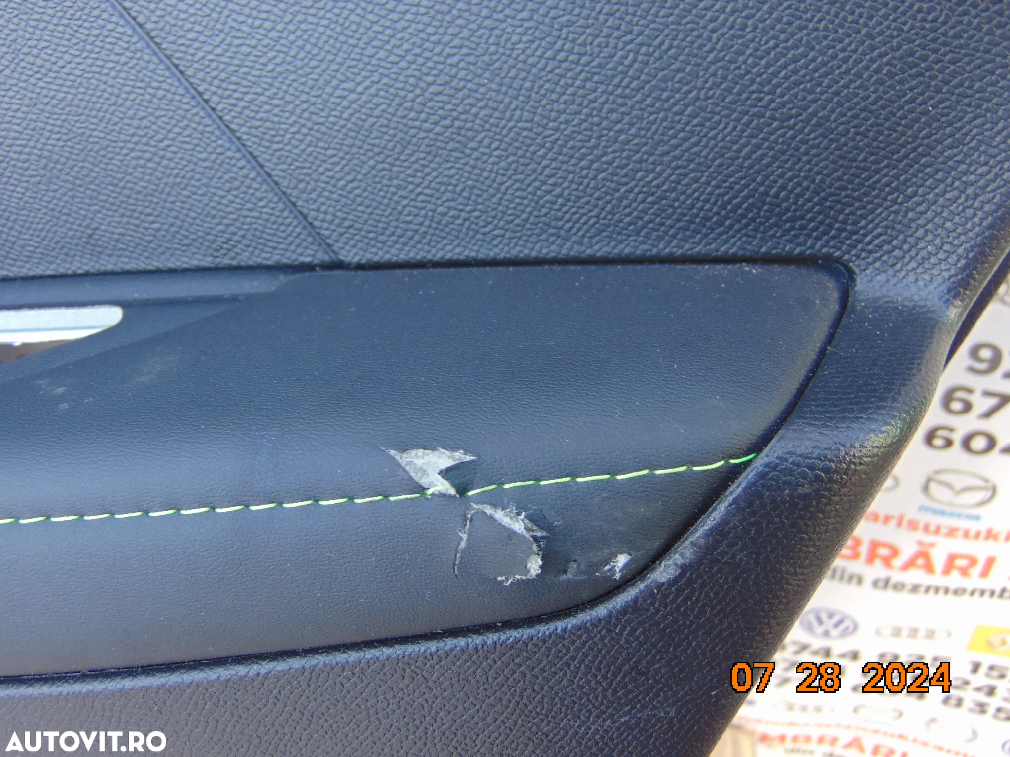 Fete usi Peugeot 208 dupa 2019 set fete usi interioare fata spate stanga dreapta - 9