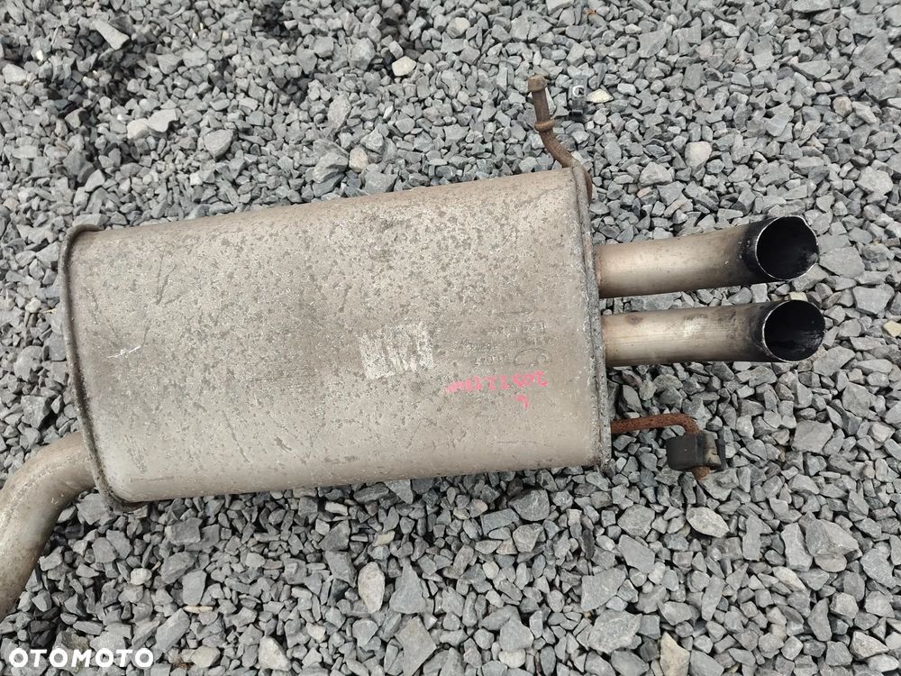 MERCEDES W203 C-klasa 2.2 CDI Tłumik Końcowy Wydech Bez Rdzy - 3