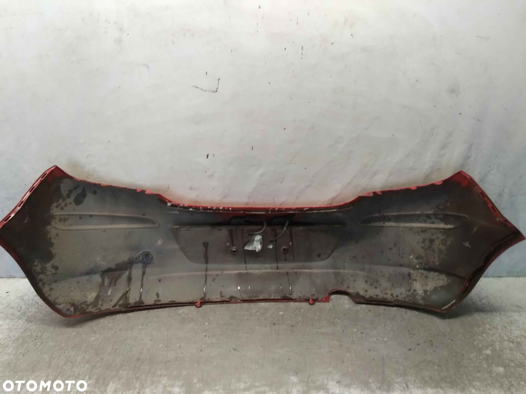 ^ ZDERZAK TYŁ TYLNY DO OPEL CORSA D Z547 CZERWONY 3D 3 DRZWI HB - 7