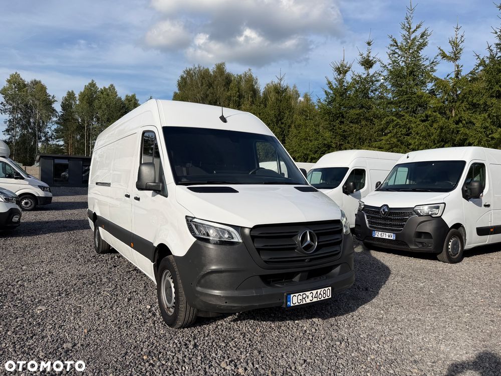 Mercedes-Benz SPRINTER / L4H3 / 2.2D / AUTOMAT /  NAJBOGATSZA WERSJA / KAMERY 360 / FV23% - 1