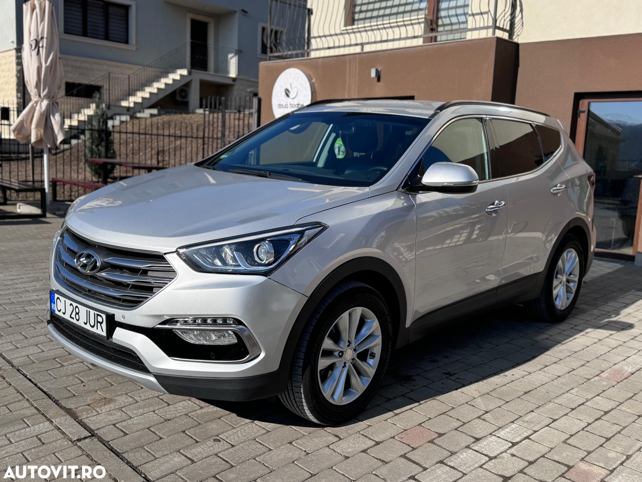 Hyundai Santa Fe blue 2.0 CRDI 4WD Premium - 3