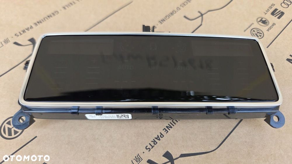 AUDI A6 A7 C8 Q7 Q8 E-TRON PANEL KLIMATYZACJI TYŁ TYLNY 4K0919158C JAK NOWY - 1