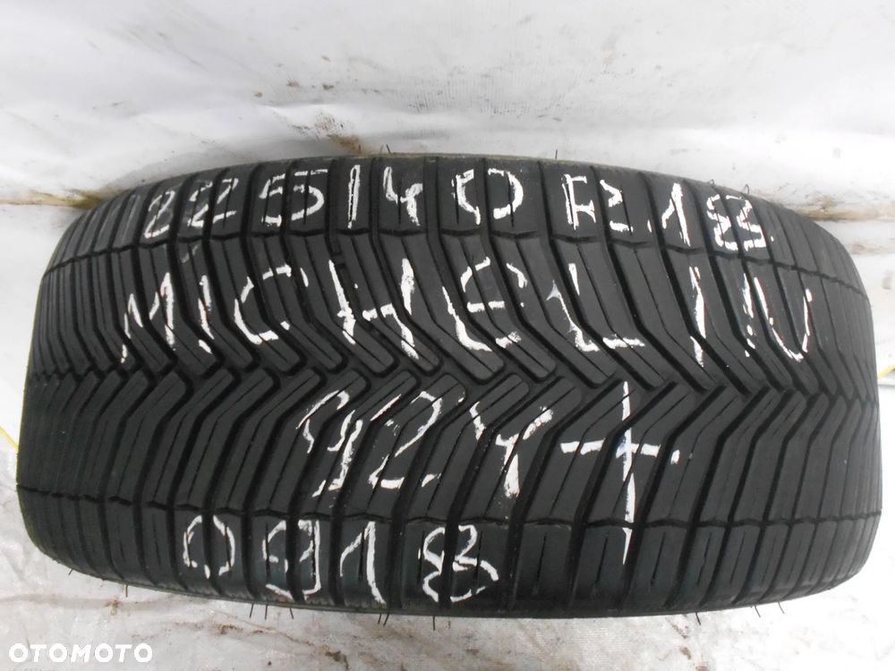 OPONA POJEDYNKA 225/40R18 MICHELIN CROSS CLIMATE+ DOT 0918 8MM - 1