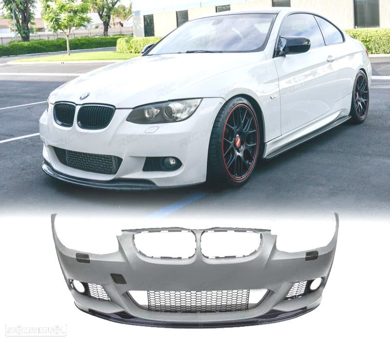PARA-CHOQUES + SPOILER BMW E92 E93 E92 E93 10-14 PACK M COUPE CABRIO SRA - 1