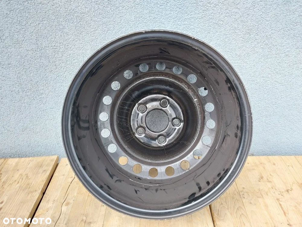 felga stalowa r16 5x114.3 j16x6.5jj koło zapasowe nissan x-trail t31 2007-2013 - 4