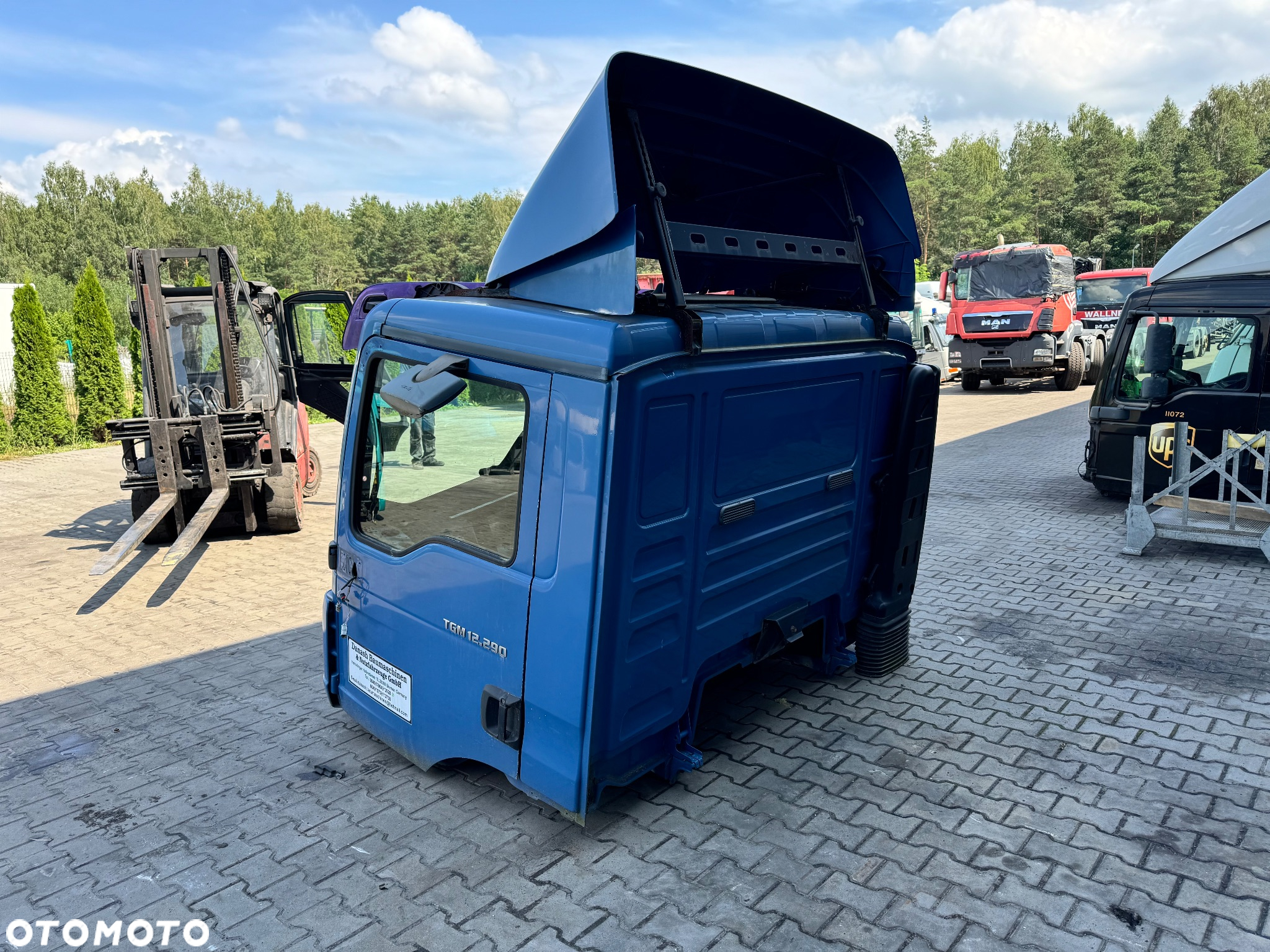 Kompletny szkielet kabiny dziennej Man Tgm 12.290 - 4