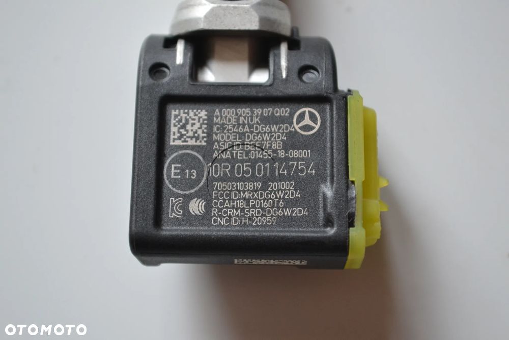 CZUJNIKI CIŚNIENIA TPMS MERCEDES 176 246 204 205 117 212 222 GLC GLE C-158 - 5