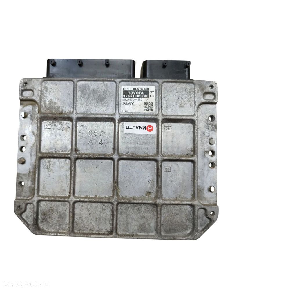 KOMPUTER STEROWNIK SILNIKA TOYOTA AVENSIS T27 (2009-2011) 2.0 VVT-I 152KM 89661-05E40 - 2