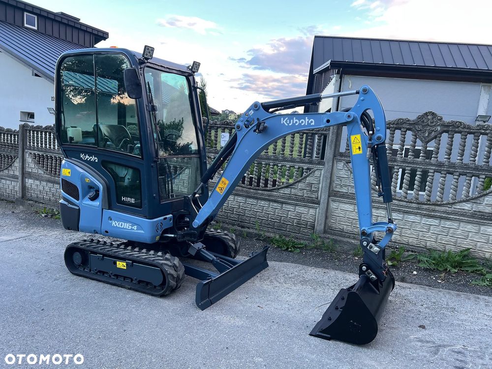 Kubota KX016-4 | Minikoparka KUBOTA KX 016-4 | 2 Tony | Rozsuwane Gąsienice | Stan IDEALNY | Mini Koparka | BRUTTO | - 2