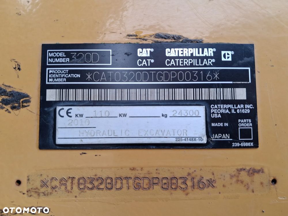 Caterpillar 320 D L - 8