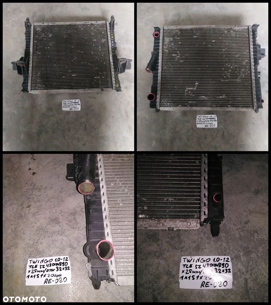 RENAULT CHŁODNICA WODY - 3