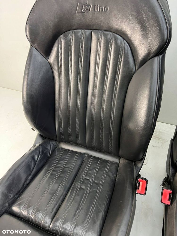 Komptel foteli z boczkami S-line, grzane skóra schowki Audi A7 S7 4G - 4