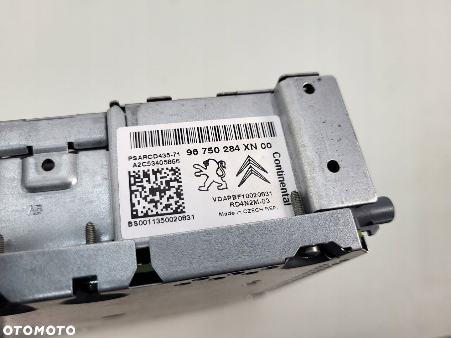 PEUGEOT 308 CC RADIO ODTWARZACZ CD KOD POD VIN - 9