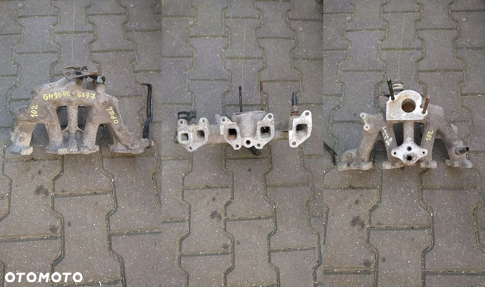 OPEL DAEWOO SAAB KOLEKTOR SSĄCY METALOWY ALUMINIUM - 4
