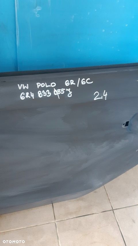 Drzwi VW Polo 6R Lewy Tył - 4