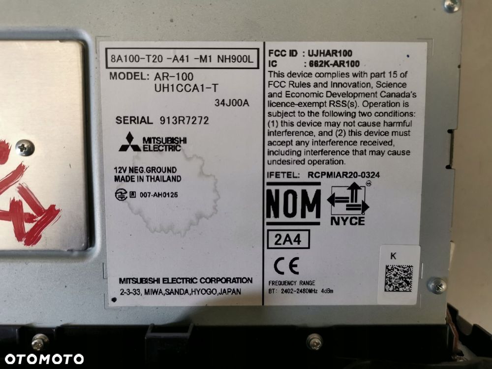 HONDA CIVIC SEDAN XI 2021- RADIO NAWIGACJA WYSWIETLACZ 8A100-T20-A41-M1 - 5