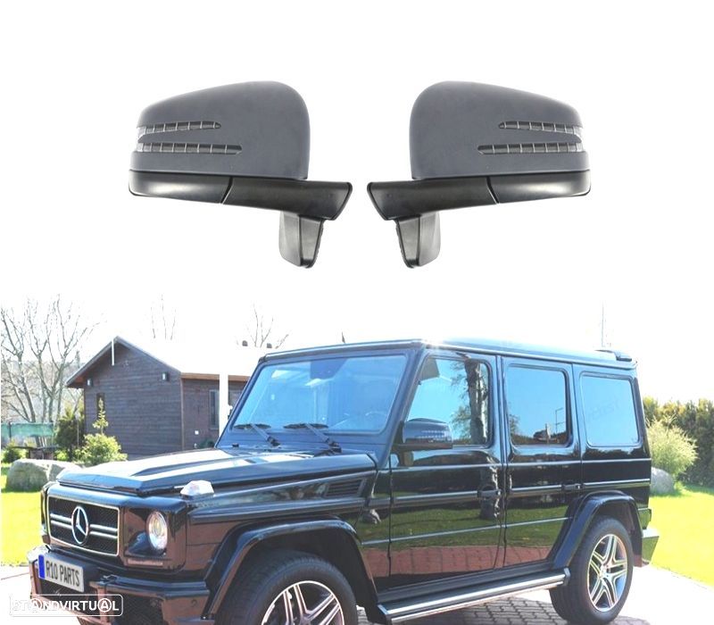 ESPELHOS RETROVISORES MERCEDES CLASSE G W463 89- LOOK AMG - 1