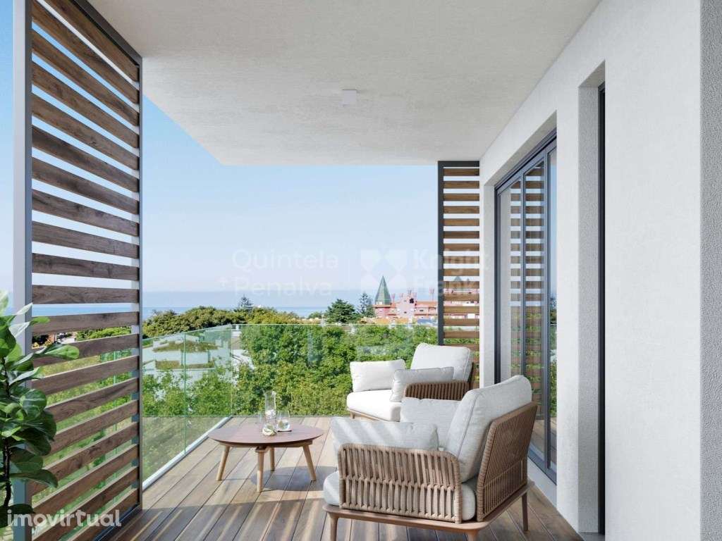 Apartamento T2 em condomínio com piscina, na Parede, Cascais - Grande imagem: 2/36