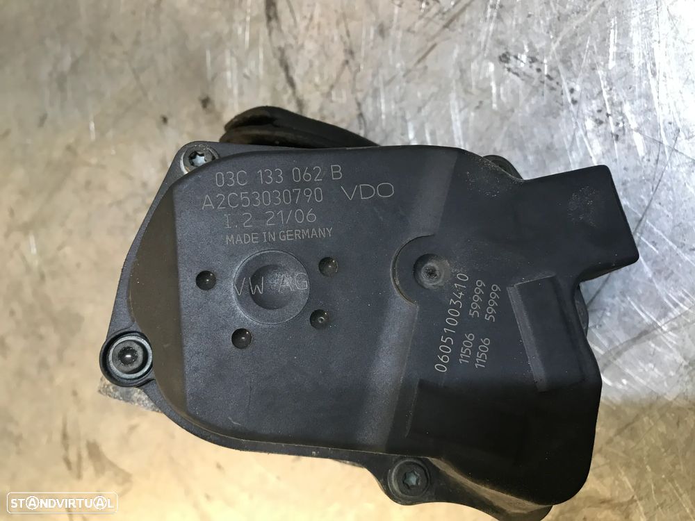 CORPO / BORBOLETA ADMISSÃO SEAT IBIZA / VOLKSWAGEN POLO 1.2 12V A2C53030790 03C133062B - 4