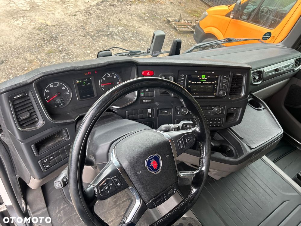 Scania R450 NAUKA JAZDY RETARDER  STANDARD 7300kg / DOBRA POD WYWROTKĘ / KLIMA POSTOJOWA z Niemiec HYDRAULIKA - 33