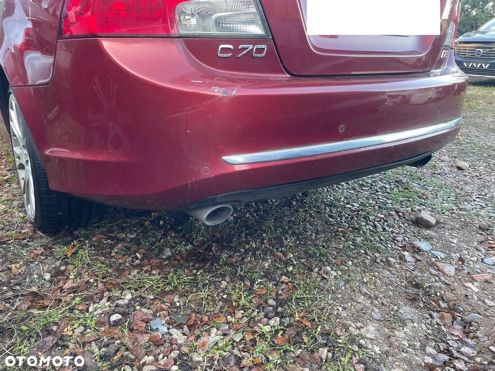 zderzak tyl tylny volvo c70 lift 702 kompletny chrom - 1