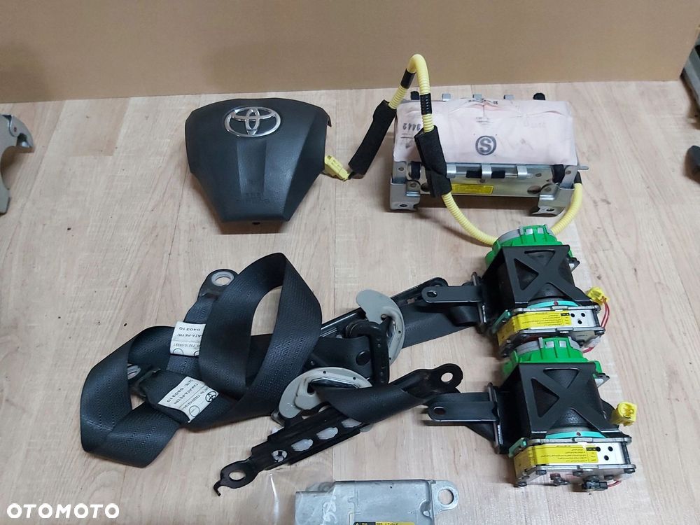 Toyota Auris I LIFT poduszka kierowcy air bag deska pasy - 14
