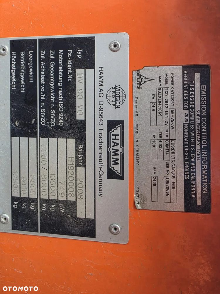 Hamm DV  90 VO - 4