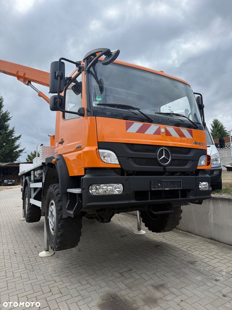 Mercedes-Benz 922 Podnośnik Koszowy Zwyżka Blokady Mostu !!! 4x4 Palfinger P180 Izolowany Kosz UDT Pilot jak Wumag Ruthmann Gsr - 4