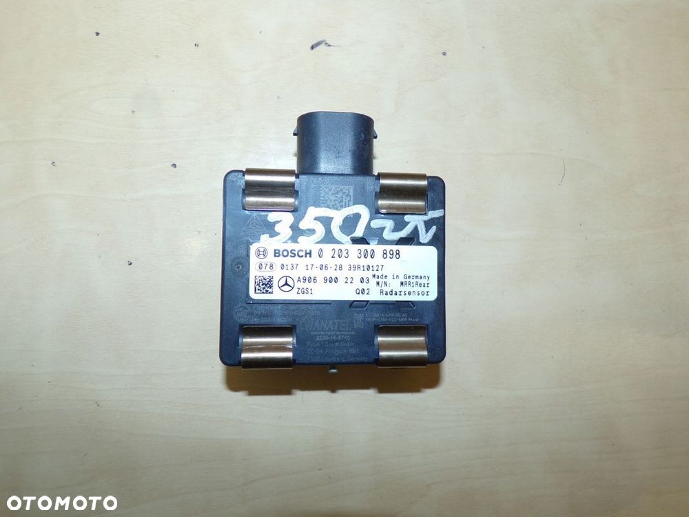 CRAFTER SPRINTER 906 MODUŁ SENSOR RADAR Distronic A9069002203 NOWY - 1