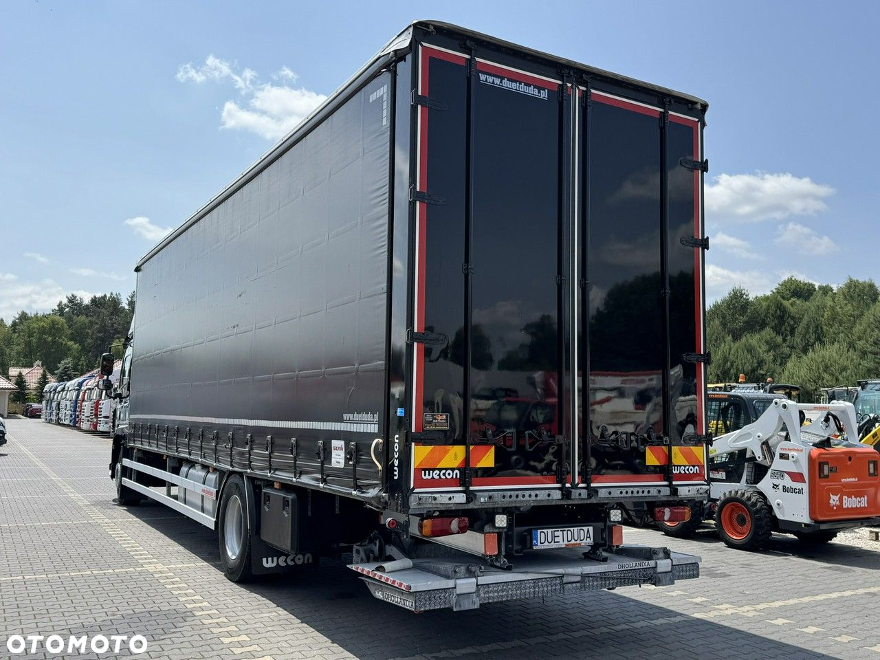DAF CF 320 E6 Winda Firana Tył Drzwi Dach Zsuwany Długi 9.40m - 24
