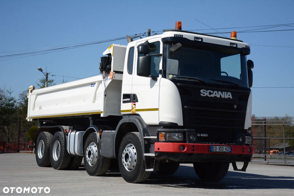Scania G 450 / 2016r / 8x4 / Retarder / Hydroburta / Niski przebieg / Bardzo dobry stan - 4