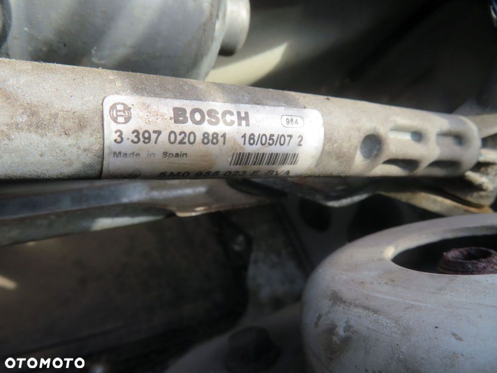 MECHANIZM WYCIERACZEK PRZEDNICH SILNICZEK GOLF V PLUS 5M0 5M0955023E 3397020881 LEWY VOLKSWAGEN 2005-2009 - 2