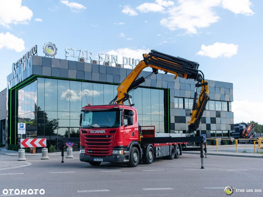 Scania G410 8x2 FASSI F800BXP.26 HDS Żuraw Fly Jib Wciągarka - 2