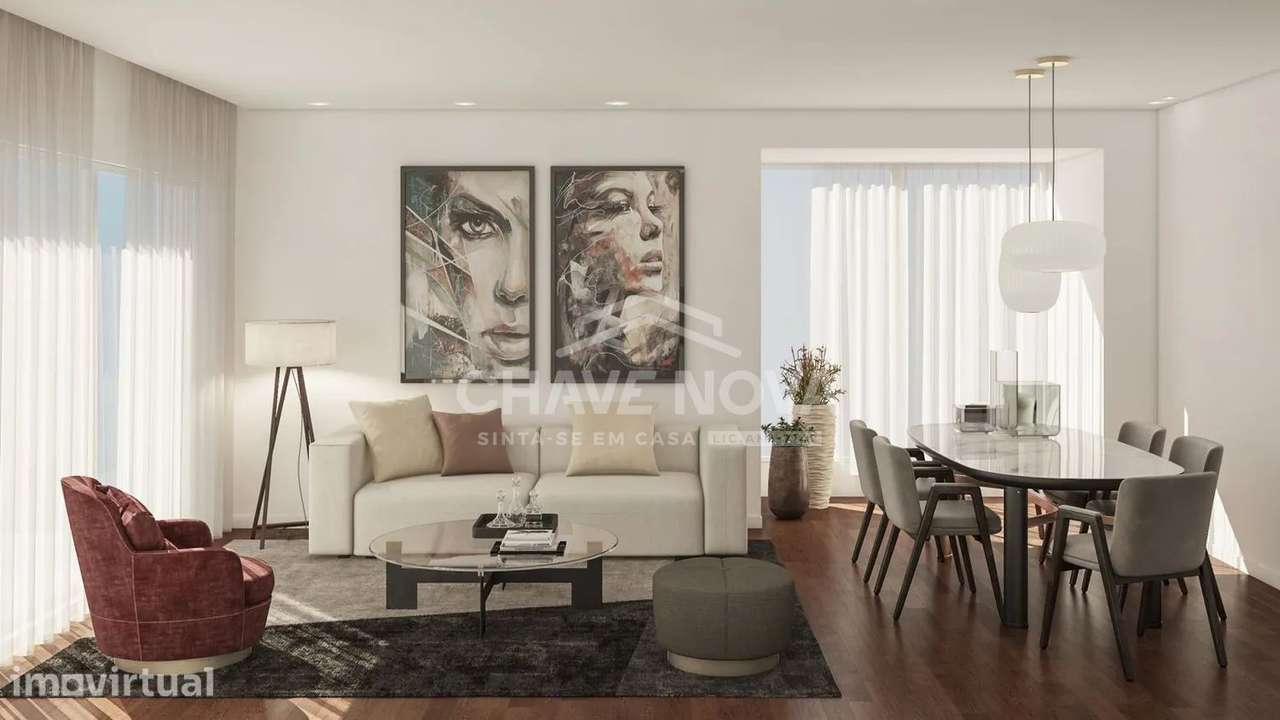 Apartamento T3 com 3 casas de banho em Gaia - Grande imagem: 3/8