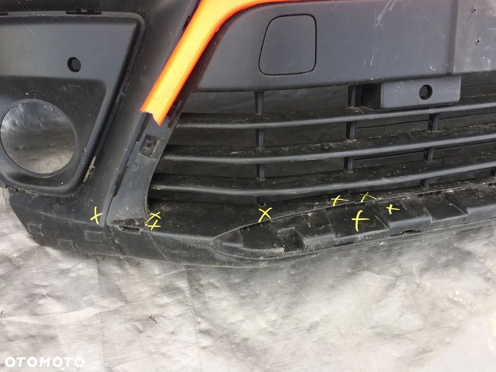 TOYOTA PROACE 2016- ZDERZAK PRZEDNI PRZÓD KRATKA ATRAPA ZAŚLEPKA HAKA - 3