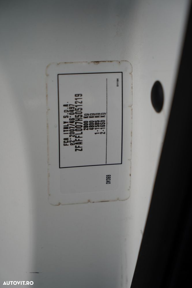 Fiat TALENTO / FRIGIDER / MANUAL / IMPORTAT - 39