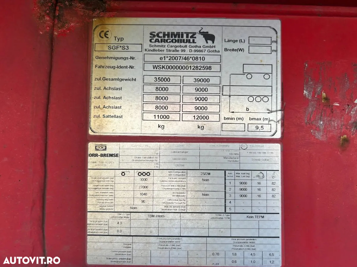 Schmitz Cargobull 50 mc - 14