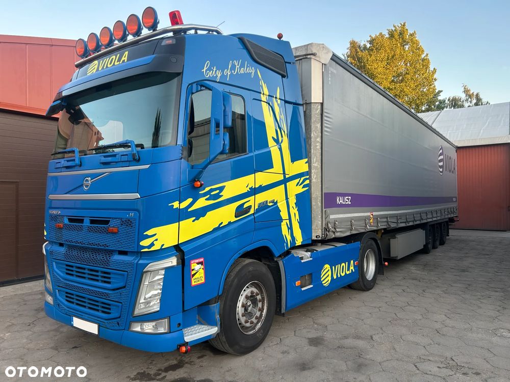 Volvo FH 500 AUTOMAT / HALOGENY ORUROWANIE / FULL SPOJLERY / LED / EURO 6 / TACHOGRAF NOWEJ GENERACJI / PRZÓD NOWE OPONY DUNLOP / 2015 ROK !! - 5