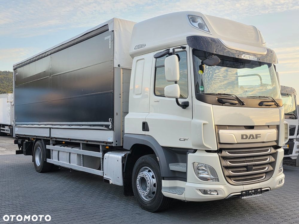 DAF CF 410 / BURTO- FIRANKA / WINDA  / DUŻY SILNIK / E6 / 9TON ŁADOWNOŚĆ / NISKI PRZEBIEG / AUTOMAT / SYPIALKA /JEDEN WŁAŚCICIEL / SPROWADZONY / 18PALET / 2019 / - 2