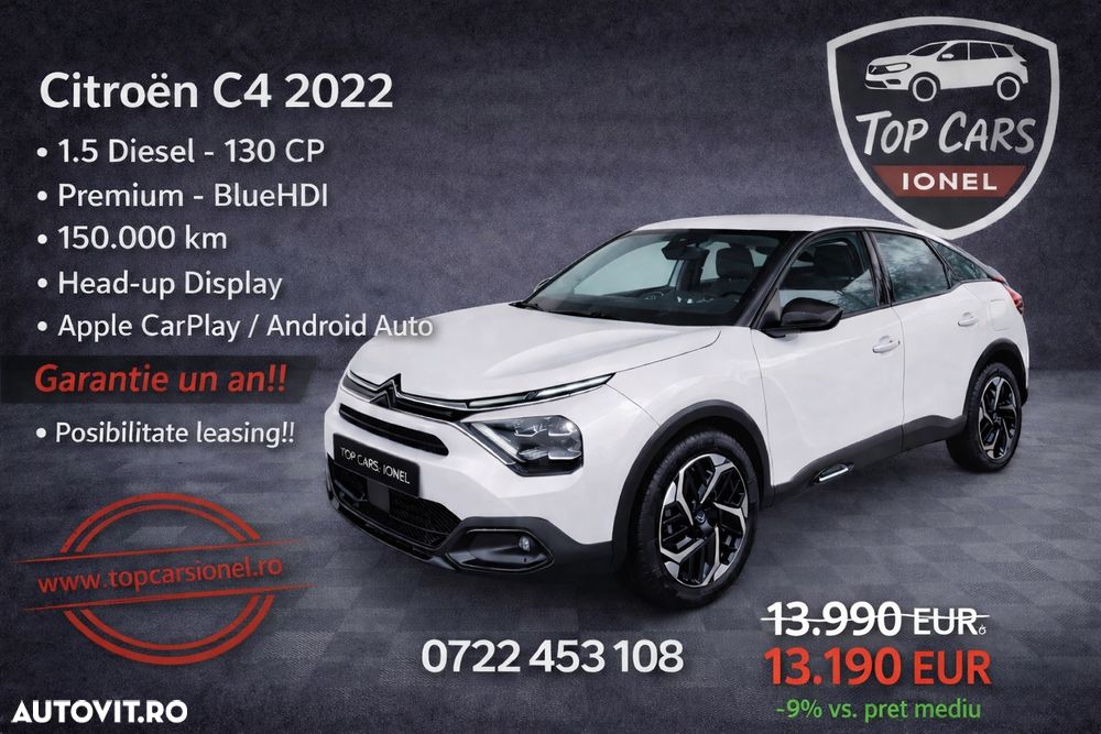 Citroën C4 BlueHDi 130 Stop&Start EAT8 FEEL PACK