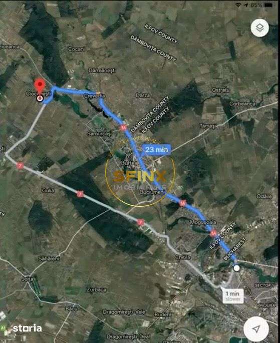 TEREN INVESTITIONAL CIOCANESTI-DAMBOVITA - Imagine principală: 2/8