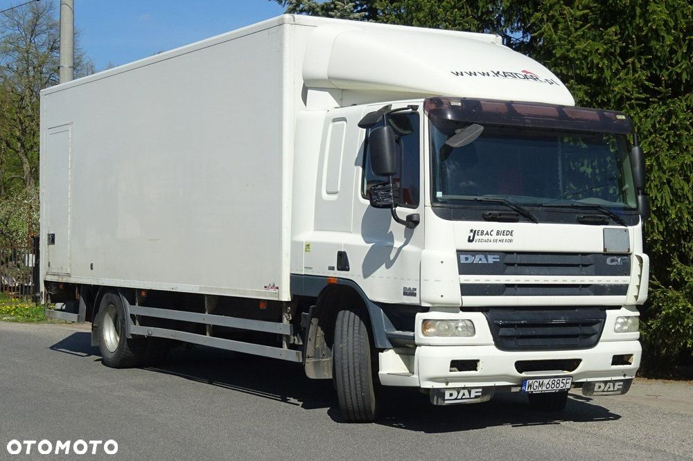 DAF CF 65.220 EURO 5 KONTENER 18P ŁAD 10 TON wINDA KLAPA - 3