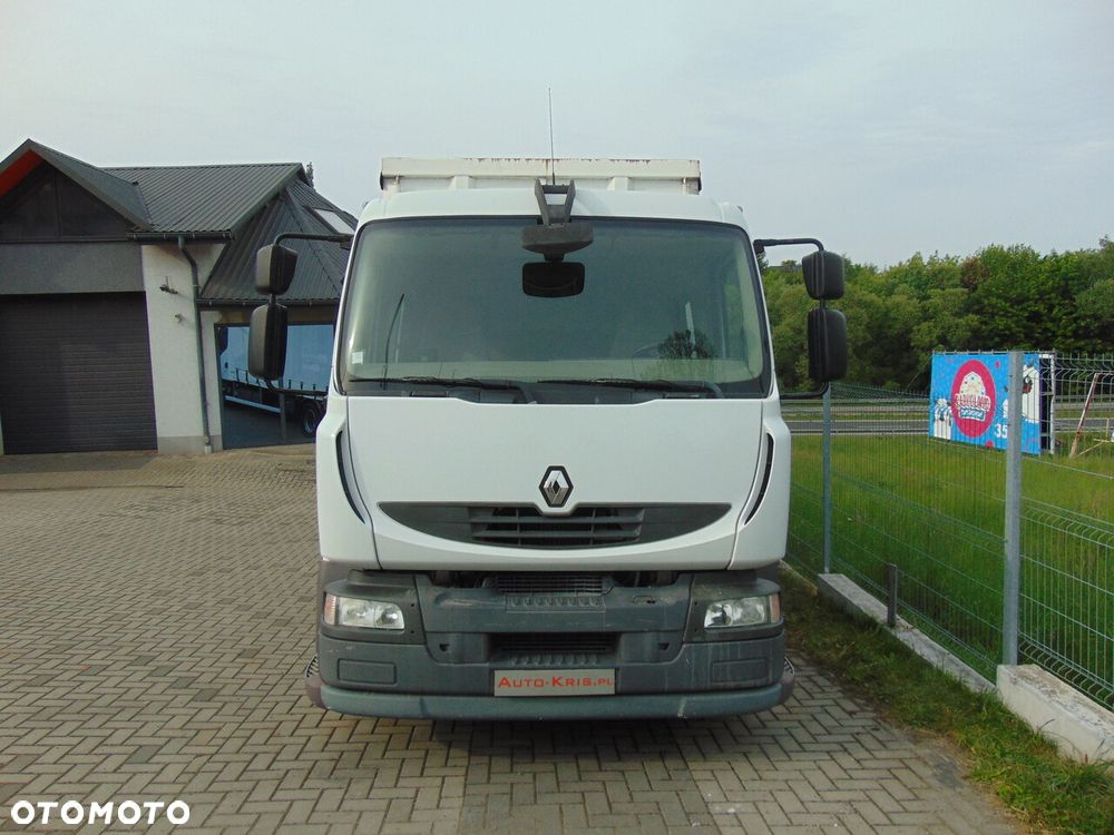 Renault Midlum 240DXi Firanka Plandeka Skrzynia Rama Brygadowa Kabina 6 osób - 7